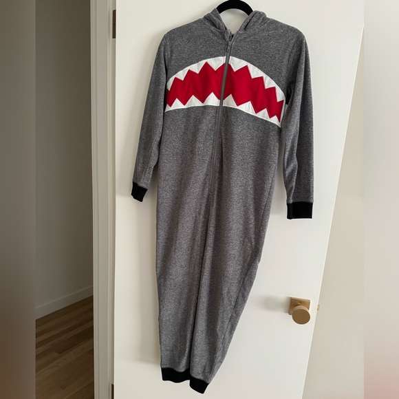 Tucker + Tate Other - Tucker & Tate shark onesie, size L (10/12)